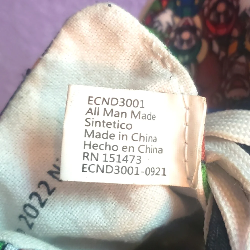 Ground Up Nintendo Super Mario Brothers Game Over Boys Sneakers - Picture 3 of 6